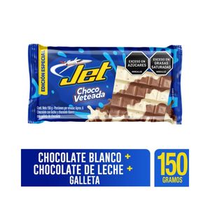 CHOCOLATINA JET CHOCO VETEADA BOLSA 150 G