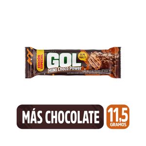 CHOCOLATINA GOL MINI CHOCO POWER BOLSA 11.5 G