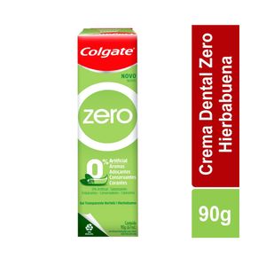 CREMA DENTAL COLGATE ZERO HIERBABUENA TUBO 90 G