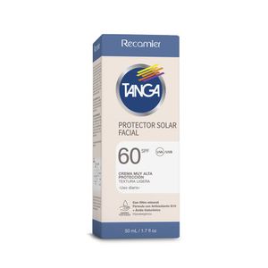 BLOQUEADOR FACIALTANGA CREMA SPF 60 FRASCO 50 ML