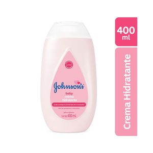 CREMA LIQUIDA JOHNSONS BABY ROSADA FRASCO 400 ML