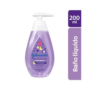 BAÑO LIQUIDO JOHNSONS ANTES DORMIR FRASCO 200 ML