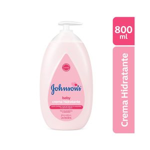 CREMA LIQUIDA JOHNSONS BABY ROSADA FRASCO 800 ML