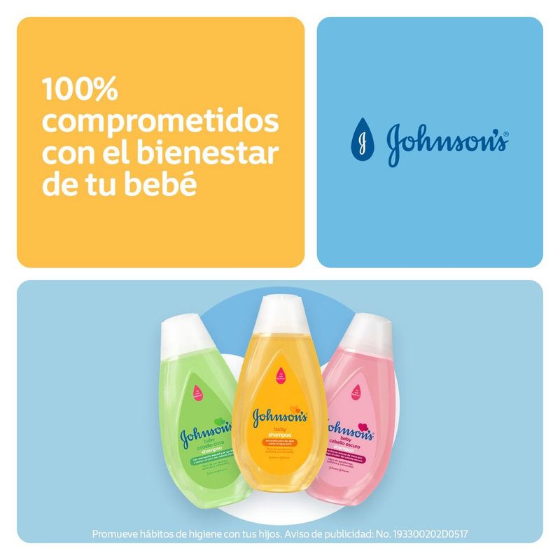 Johnson's Baby Shampoo Original, 200ml : : Belleza