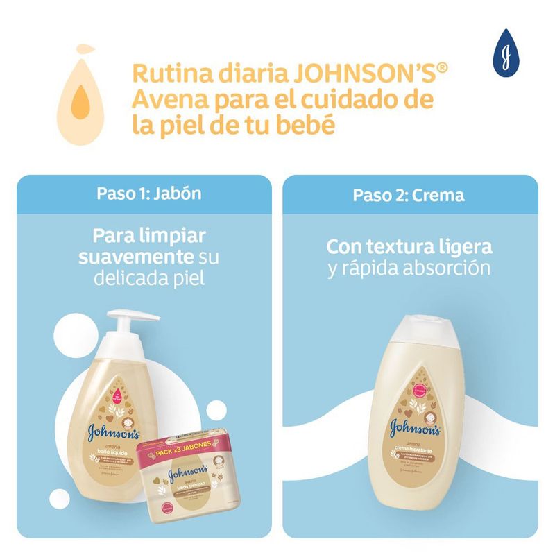 CREMA LIQUIDA JOHNSONS BABY ROSADA FRASCO 800 ML - Farmacia