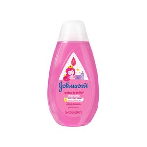 SHAMPOO JOHNSONS GOTAS BRILLO FRASCO 200 ML