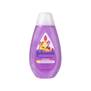 SHAMPOO JOHNSONS BABY FUERZA Y VITAMIN FRASCO 200 ML