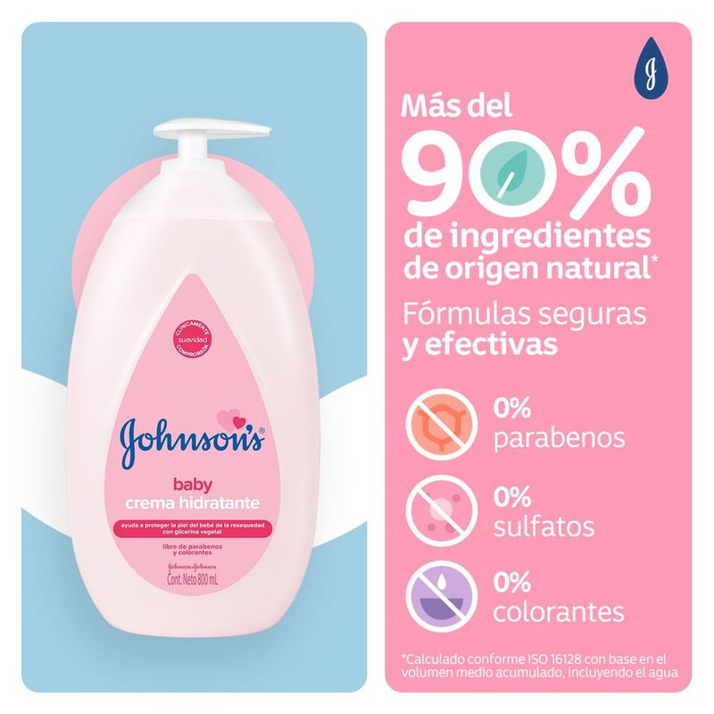 Crema Hidratante Bebé Johnson's Baby Antes de Dormir 200ml - JOHNSON