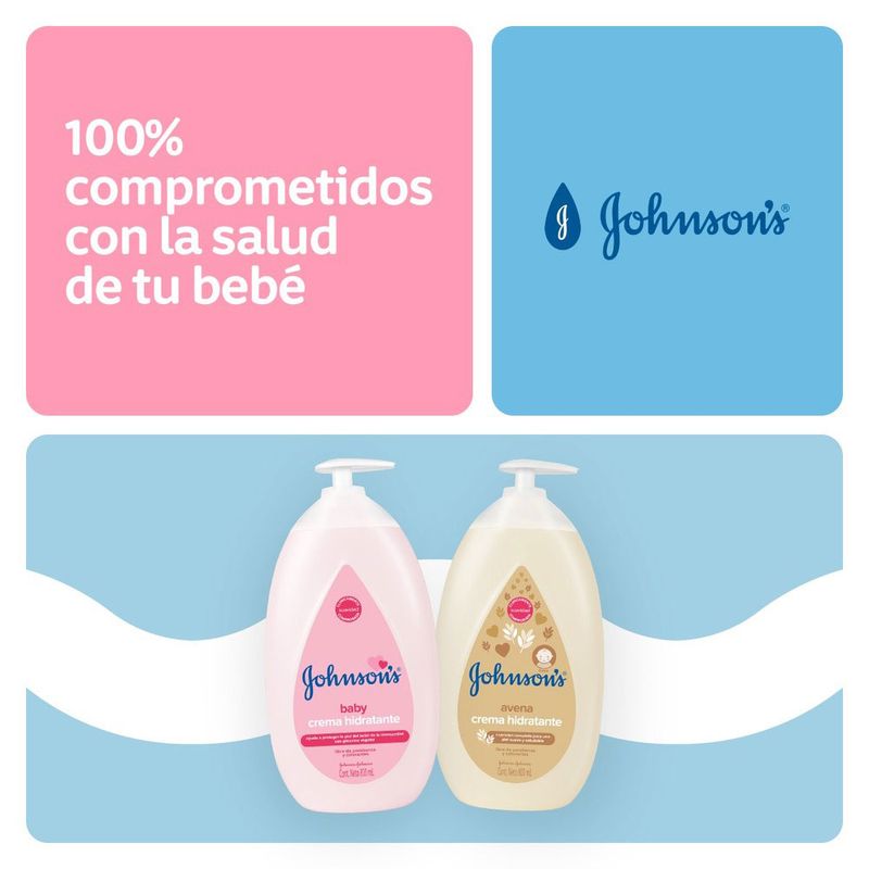 CREMA LIQUIDA JOHNSONS BABY ROSADA FRASCO 800 ML - Farmacia