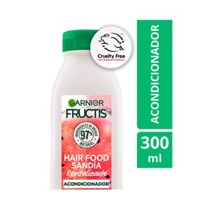ACONDICIONADOR FRUCTIS HAIR FOOD SANDIA FRASCO 300 ML