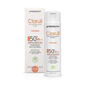 CLARUS PROTECTOR SOLAR GEL SPF 50+ CAJA 120 ML