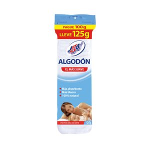 ALGODON ZIG ZAG JGB BOLSA PAGUE 100 G LLEVE 125 G