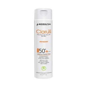 CLARUS PROTECTOR SOLAR GEL SPF 50+ CAJA 120 ML