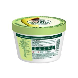 TRATAMIENTO CAPILAR FRUCTIS HAIR FOOD AGUACATE FRASCO 350 ML