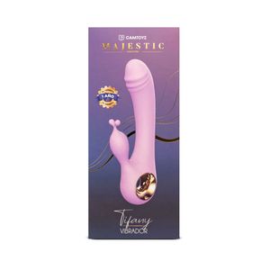 VIBRADOR DOBLE TIFANY LILA CAJA X 1 UND