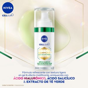 SERUM FACIAL NIVEA LUMINOUS 630 ANTIACNE CAJA 30 ML