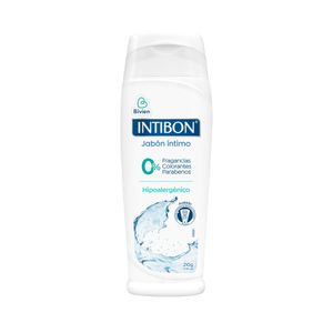 JABON INTIMO INTIBON CERO MUJER FRASCO 210 G