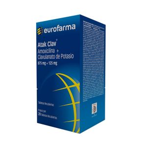 ATAK CLAV TABLETAS 875MG/125MG