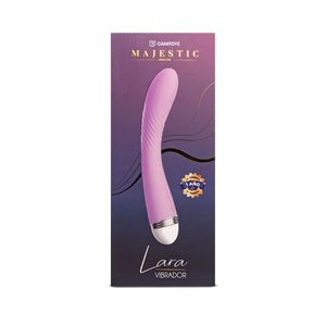 VIBRADOR LARA LILA CAJA X 1 UND