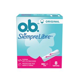 TAMPONES OB SIEMPRE LIBRE MINI ORIGINAL