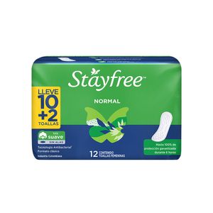 STAYFREE NORMAL SIN ALAS TOALLAS