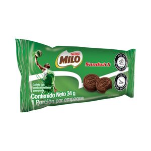 GALLETA MILO SANDWICH 34 G