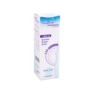 FLUTICASONA 8ML (RG) SPRAY NASAL FRASCO X 1 UND