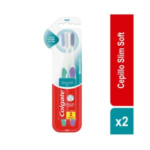 CEPILLO COLGATE SLIM SOFT P.ESPECIAL X 2 UNDS