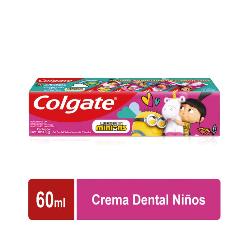 Pasta de dientes para niños kids menta, 60 ml