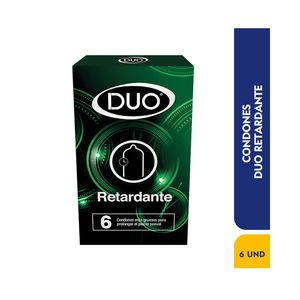 CONDON DUO RETARDANTE PRESERVATIVOS
