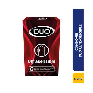CONDON DUO ULTRASENSIBLE PRESERVATIVOS