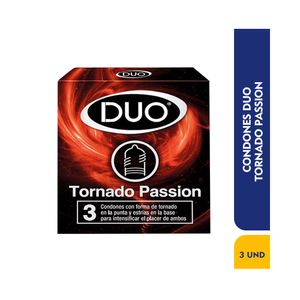 CONDON DUO TORNADO PASSION PRESERVATIVOS