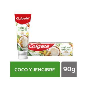 CREMA DENTAL COLGATE NATURAL EXTRACT COCO CAJA 90 G
