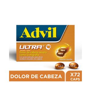 ADVIL ULTRA CAPSULAS