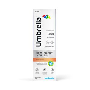 UMBRELLA PERFECT SKIN OSCURO EMULSION SPF 50+ CAJA 50 G