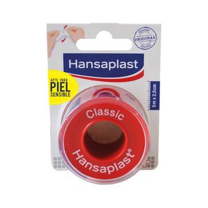 ESPARADRAPO HANSAPLAST CAJA 5M X 2.5CM