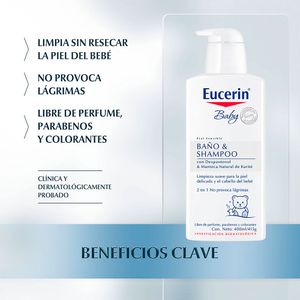 EUCERIN BABY BAÑO SHAMPOO FRASCO 240 ML