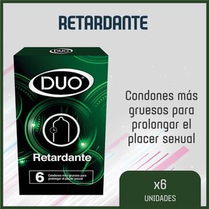 CONDON DUO RETARDANTE PRESERVATIVOS