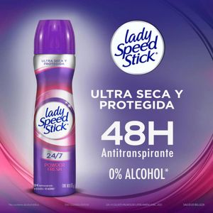 DESODORANTE LADY SPEED STICK POWDER FRESH SPRAY 150 ML