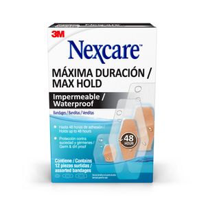 CURAS MAXIMA DURACION 3M NEXCARE CAJA X 12 UNDS