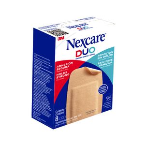 CURAS DUO CODO/ RODILLA 3M NEXCARE CAJA X 8 UNDS