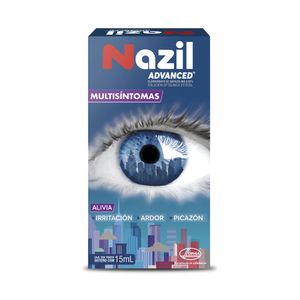 NAZIL ADVANCED SOLUCION OFTALMICA FRASCO GOTERO 15 ML