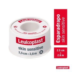 ESPARADRAPO LEUKOPLAST SKIN SENSITIVE 2.5 CM X 2.6 M CAJA X 1 UND