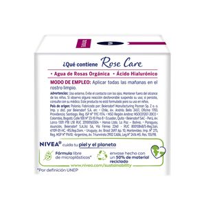 GEL-CREMA NIVEA AGUA DE ROSAS CAJA 50 ML