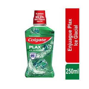 ENJUAGUE BUCAL COLGATE PLAX ICE GLACIAL FRASCO 250 ML