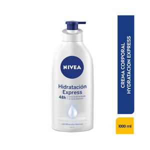 CREMA NIVEA BODY HIDRATACIÓN EXPRESS FRASCO 1000 ML