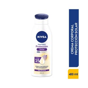 CREMA CORPORAL NIVEA PROTECI SOLAR ANTI-CONT FRASCO 400 ML