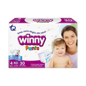 PAÑALES WINNY PANTS ETAPA 4 BOLSA X 30 UNDS