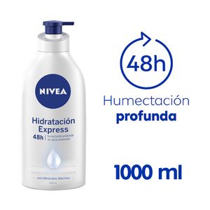 CREMA NIVEA BODY HIDRATACIÓN EXPRESS FRASCO 1000 ML