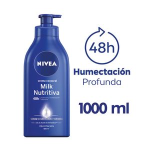 CREMA NIVEA BODY MILK P.EXTRA SECA FRASCO 1 LITRO